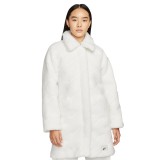 NIKE SPORTSWEAR ICON CLASH WOMEN'S LONG JACKET DD5088-133 Εκρού Εικόνα 
