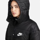 NIKE W NSW SYN TF RPL HD PARKA DX1798-010 Black Image 2