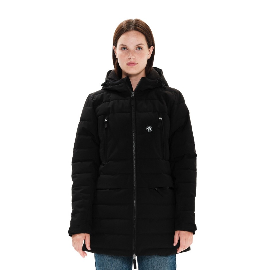 Γυναικείο Μπουφάν EMERSON Μαύρο 222.EW10.92-BLACK 