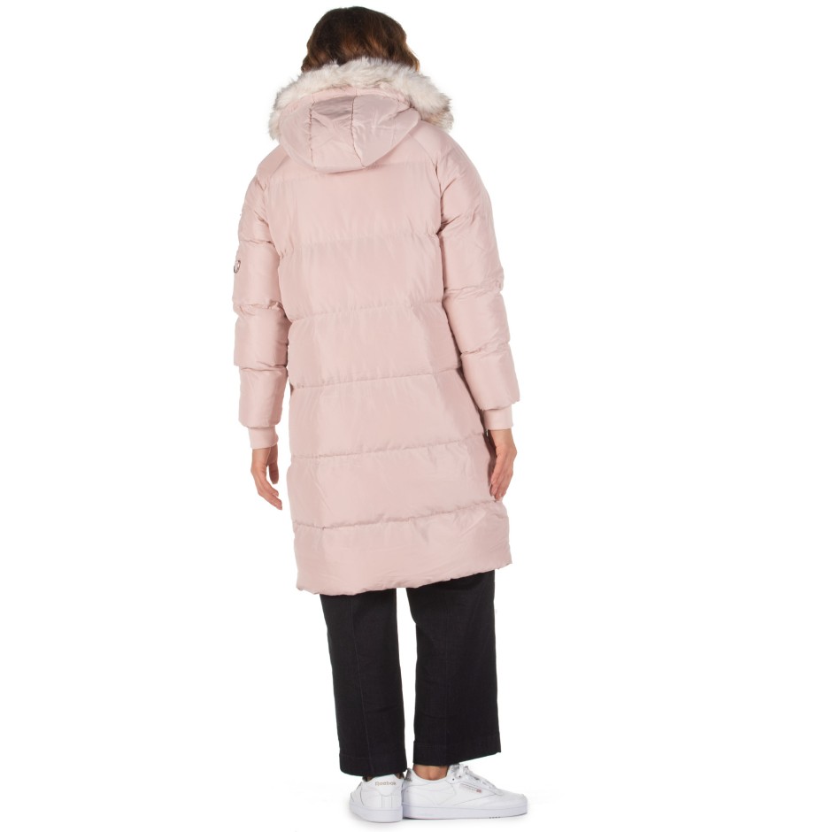 Luxe longline puffer shop