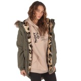 SUPERDRY LUCY ROOKIE PARKA JACKET W5000038A-03O Χακί