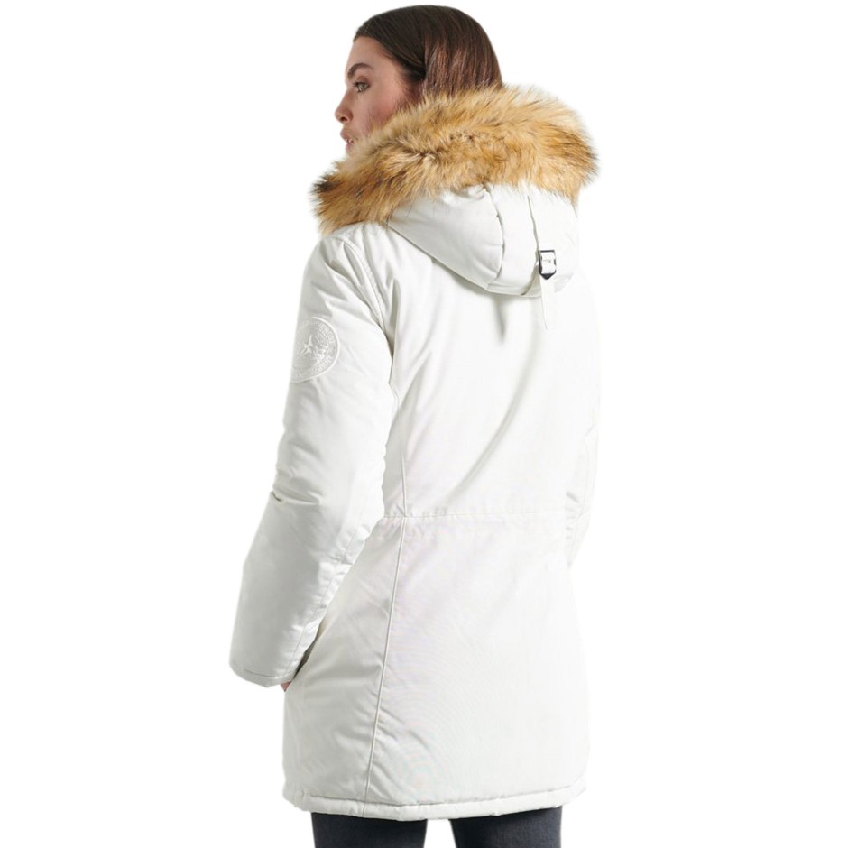 SUPERDRY EVEREST PARKA W5010325A-39E Ecru