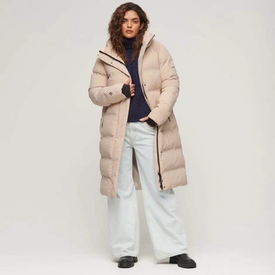 Superdry hooded puffer jacket hotsell