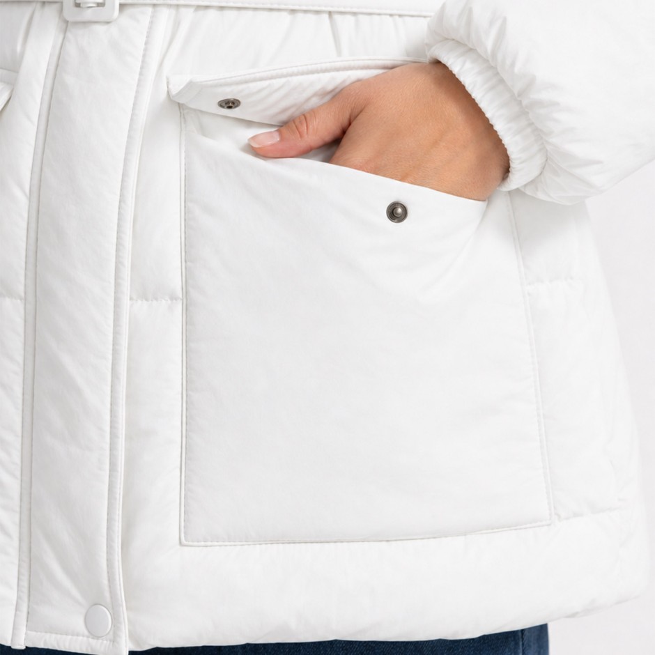Women's Jacket White - District75 