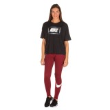 NIKE W NK DRY OVERSIZED SS TOP GRX BV4494-010 Black Image 2