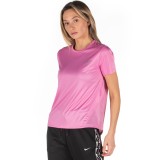 NIKE MILER WOMEN'S SHORT-SLEEVE RUNNING TOP AJ8121-693 Pink Image 