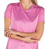 NIKE MILER WOMEN'S SHORT-SLEEVE RUNNING TOP AJ8121-693 Pink Image 1