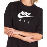 NIKE AIR WOMEN'S SHORT-SLEEVE TOP CJ3105-010 Black Image 1