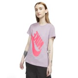 NIKE W NSW FESTIVAL SS TEE CW9612-512 Λιλά Εικόνα 0