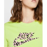 NIKE W NSW PRNT PACK SS TEE CW2499-367 Lime Image 1
