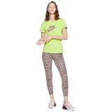 NIKE W NSW PRNT PACK SS TEE CW2499-367 Lime Image 2