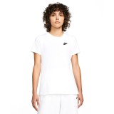 NIKE SPORTSWEAR WOMEN'S CLUB T-SHIRT DN2393-100 White Image 