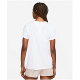 NIKE DRI-FIT RACE WOMEN'S SHORT-SLEEVE RUNNING TOP DD5927-100 White Image 0