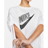 NIKE W NSW SS TOP DNC DV0335-100 Λευκό