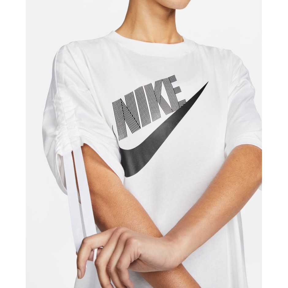 NIKE W NSW SS TOP DNC DV0335-100 Λευκό