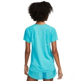 NIKE W NK DF RACE TOP SS DD5927-416 Turquoise