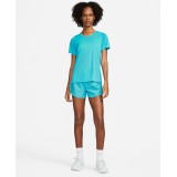 NIKE W NK DF RACE TOP SS DD5927-416 Turquoise