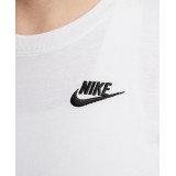 NIKE W NSW TEE CLUB Λευκό Εικόνα 2
