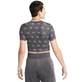 NIKE W NSW TEE AIR SLIM CRP DZ3751-010 Black Image 0