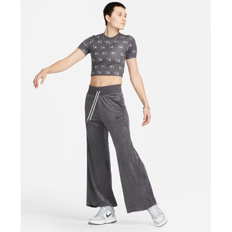 NIKE W NSW TEE AIR SLIM CRP DZ3751-010 Black