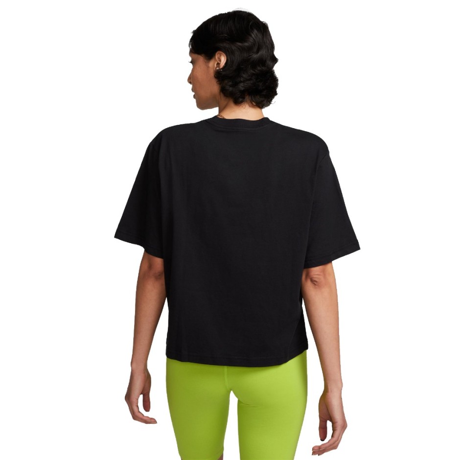 NIKE W NSW TEE OC 3 BOXY Μαύρο