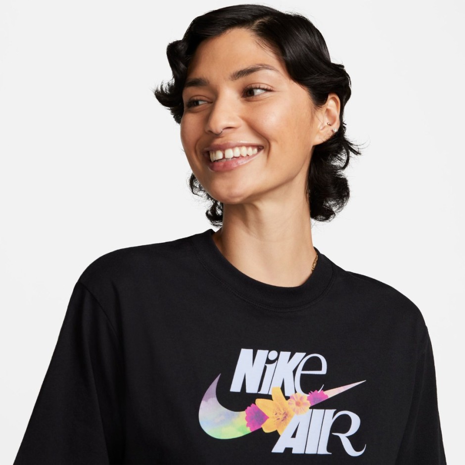 NIKE W NSW TEE OC 3 BOXY Μαύρο
