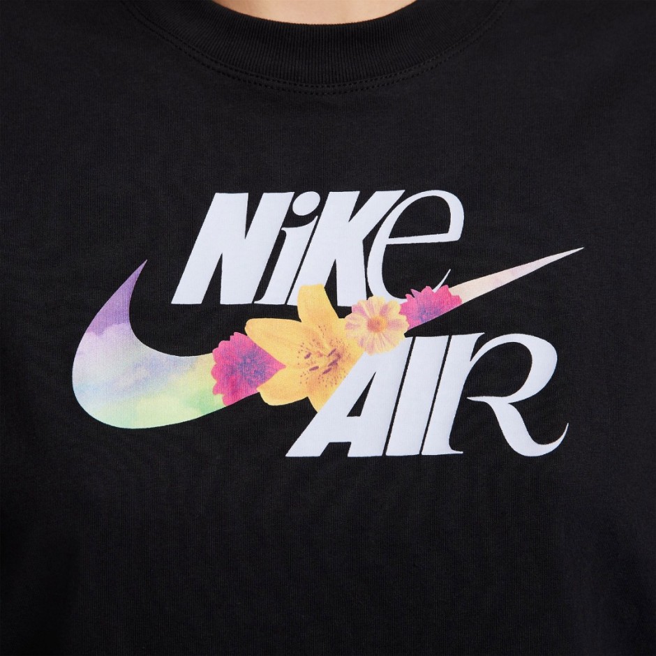 NIKE W NSW TEE OC 3 BOXY Μαύρο