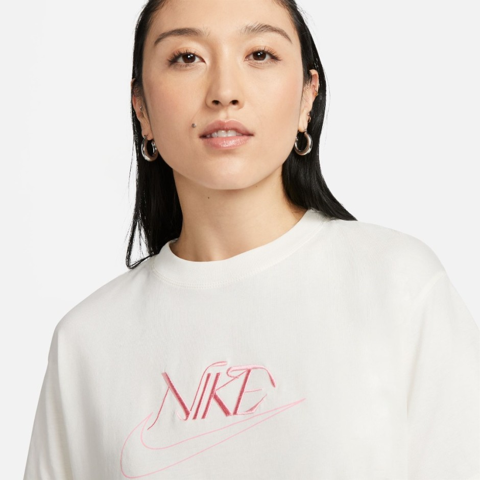 NIKE W NSW TEE OC 2 BF FB8203-133 Ecru