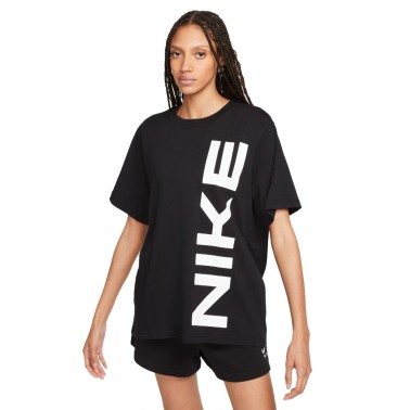 Nike Air Μαύρο - Γυναικεία Κοντομάνικη Μπλούζα 