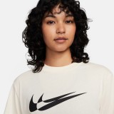 Nike Sportswear Εκρού - Γυναικεία Κοντομάνικη Μπλούζα Εικόνα 1