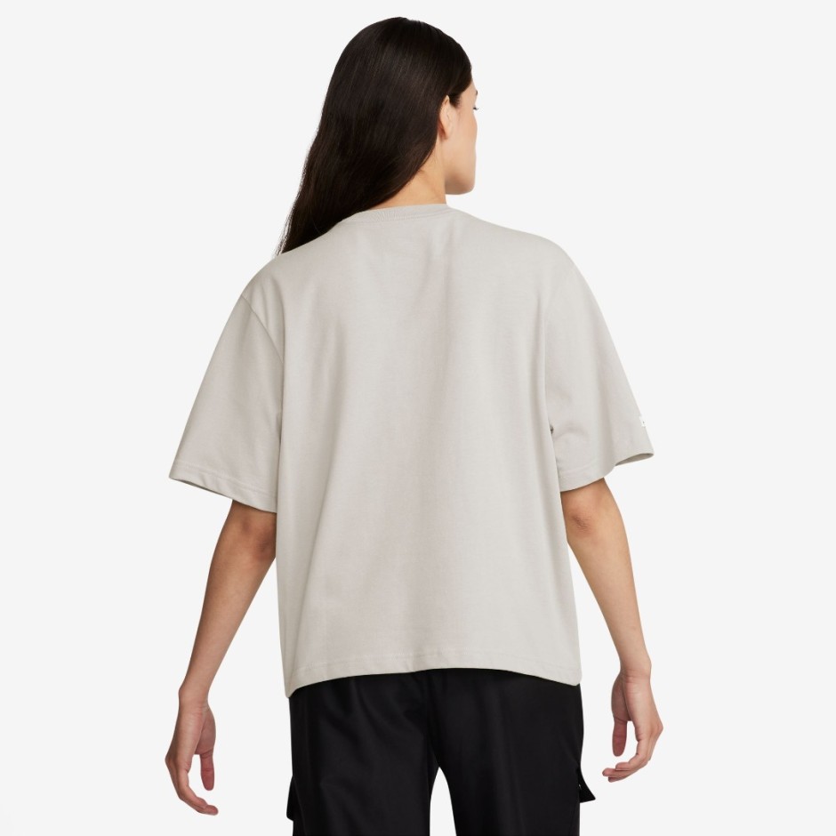 NIKE W NSW TEE CLASSICS BOXY FQ6600-104 Ecru