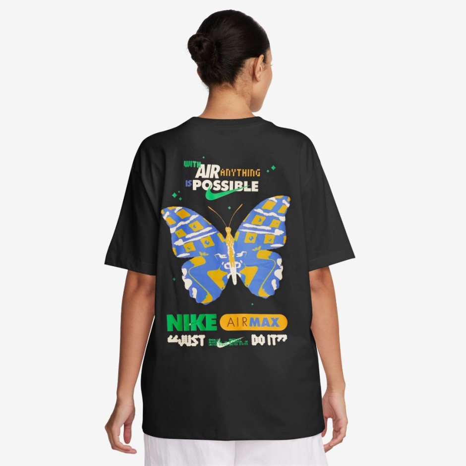 NIKE W NSW TEE OC 2 BF AMD FQ8873-010 Black
