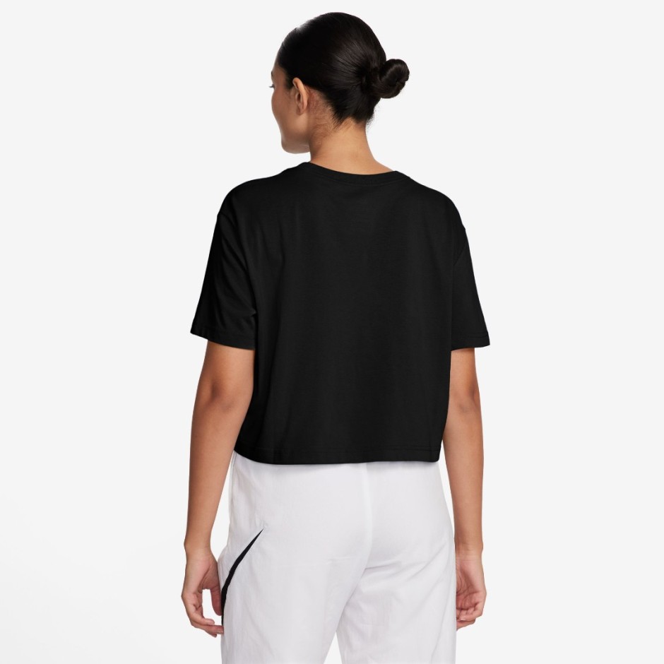 Γυναικεία Κοντομάνικη Μπλούζα Προπόνησης Μαύρη - Nike Pro 