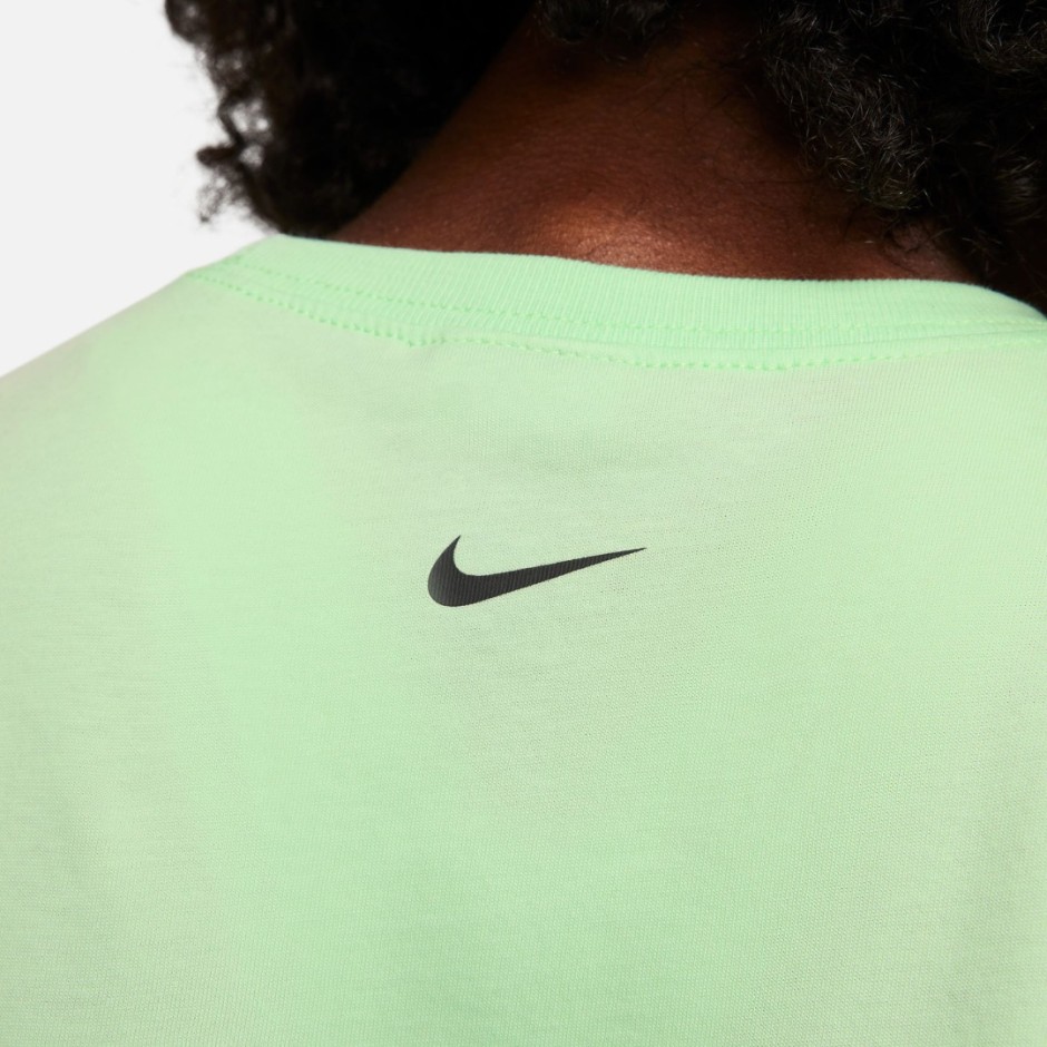 Γυναικεία Κοντομάνικη Μπλούζα Λαχανί - Nike Sportswear