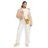 Γυναικεία Κοντομάνικη Μπλούζα Εκρού - Nike Sportswear Essential Εικόνα 3