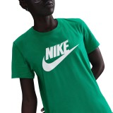 Γυναικεία Κοντομάνικη Μπλούζα Πράσινη - Nike Sportswear Essentials Εικόνα 2