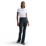 Γυναικεία Κοντομάνικη Μπλούζα Λευκή - Nike Sportswear Chill Knit Εικόνα 3