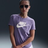 Γυναικεία Κοντομάνικη Μπλούζα Μωβ - Nike Sportswear Essentials Εικόνα 2