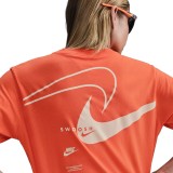 Γυναικεία Κοντομάνικη Μπλούζα Πορτοκαλί - Nike Sportswear Club Εικόνα 0