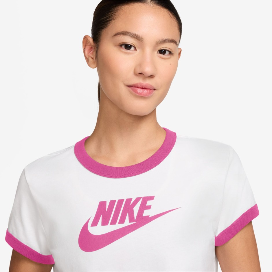 NIKE W NSW SS RINGER TEE VNTG RUN IF4072-101 White