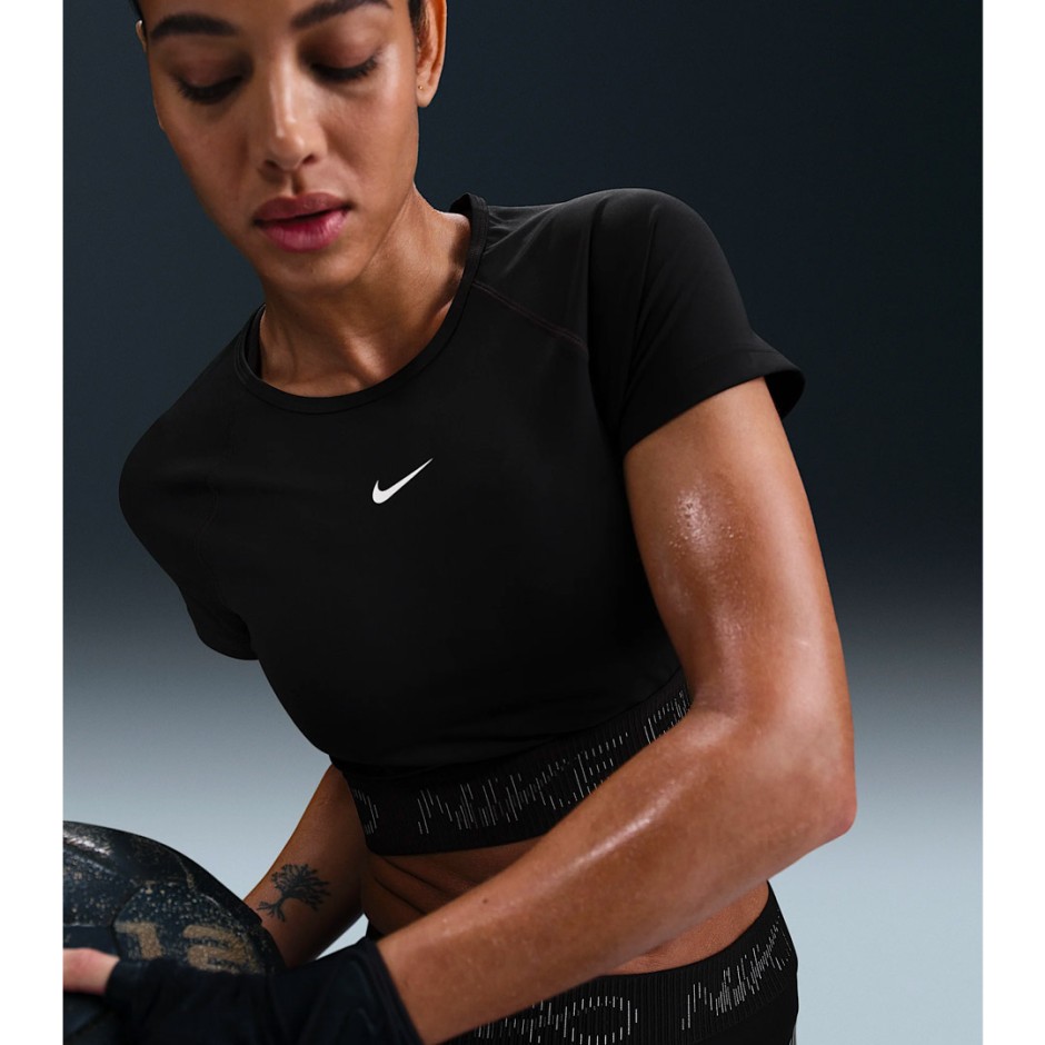 NIKE PRO CROP TOP HM6369-010 Black
