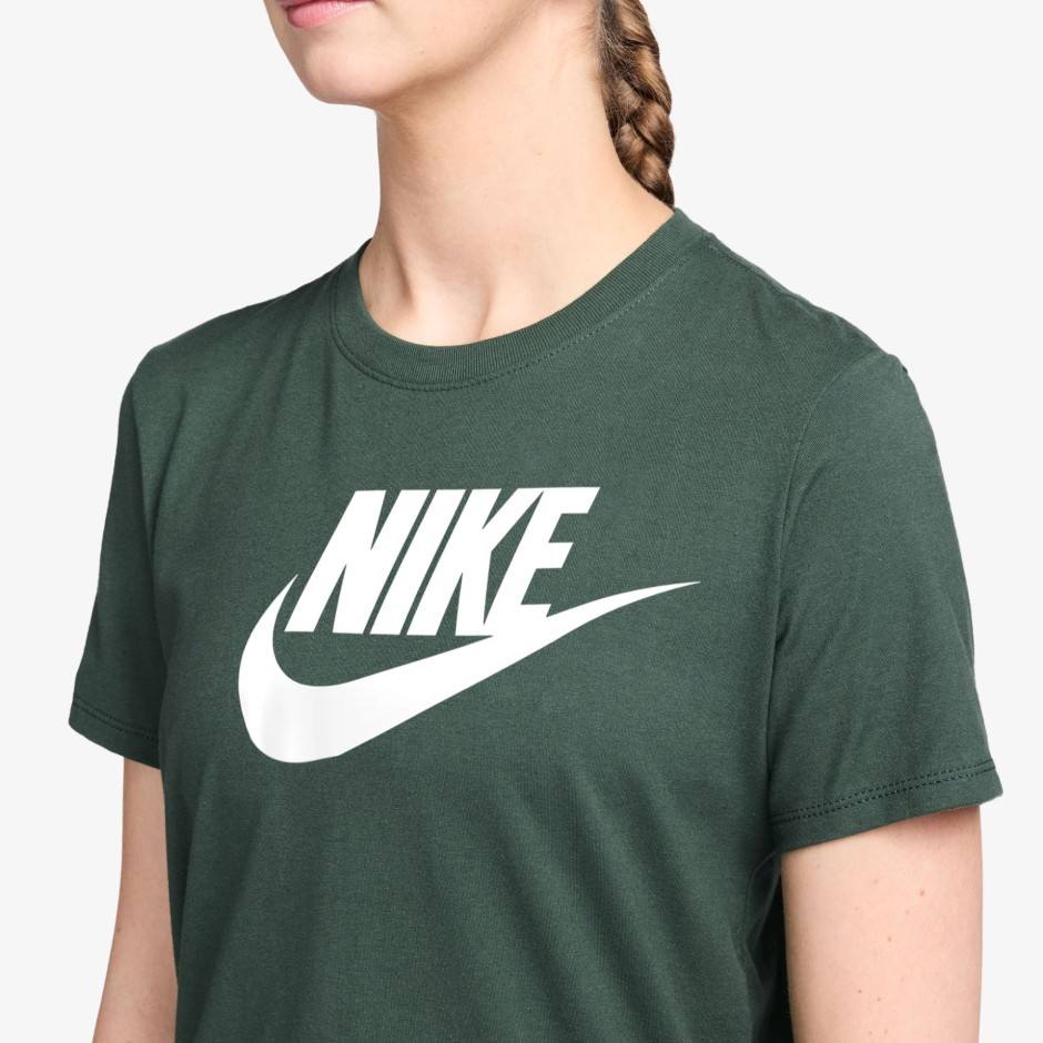 Γυναικεία Κοντομάνικη Μπλούζα Πράσινη - Nike Sportswear Essentials