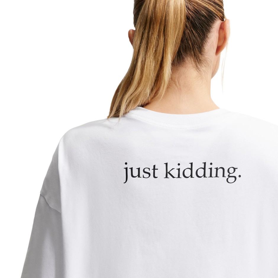 Γυναικεία Κοντομάνικη Μπλούζα Λευκή - Nike Dri-FIT