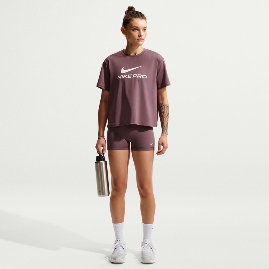 Women's Training T-Shirt Purple - Nike Pro