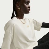 NIKE W NSW SS TEE OS JDI SCRIPT IO3525-133 Ecru Image 2