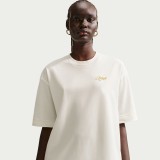 NIKE W NSW SS TEE OS JDI SCRIPT IO3525-133 Ecru Image 4