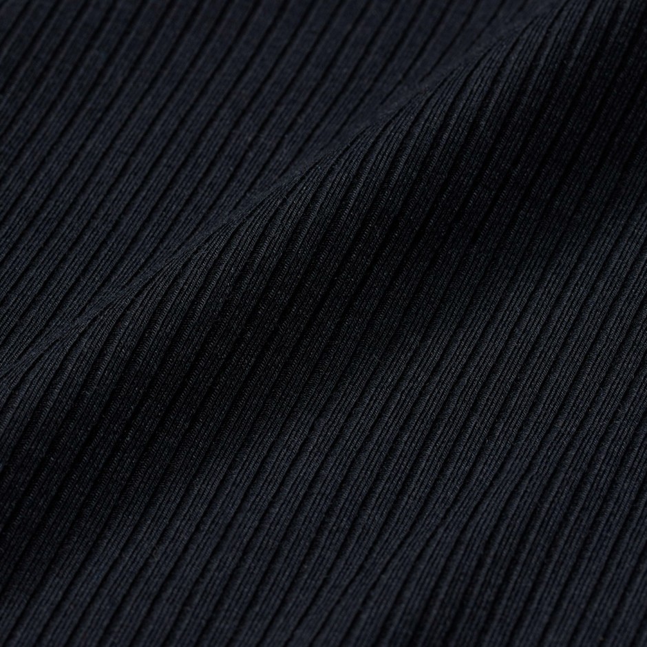 NIKE W NSW CHILL KNIT RIB SS TOP IF0242-010 Black