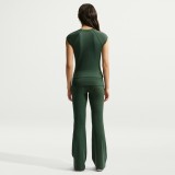 Γυναικεία Κοντομάνικη Μπλούζα Κυπαρισσί - Nike Sportswear Chill Knit Εικόνα 3