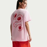Women's T-Shirt Pink - Nike Sportswear Classic Image 1