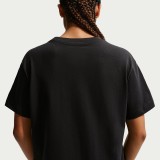 Women's T-Shirt Black - Nike Sportswear Classic Image 0
